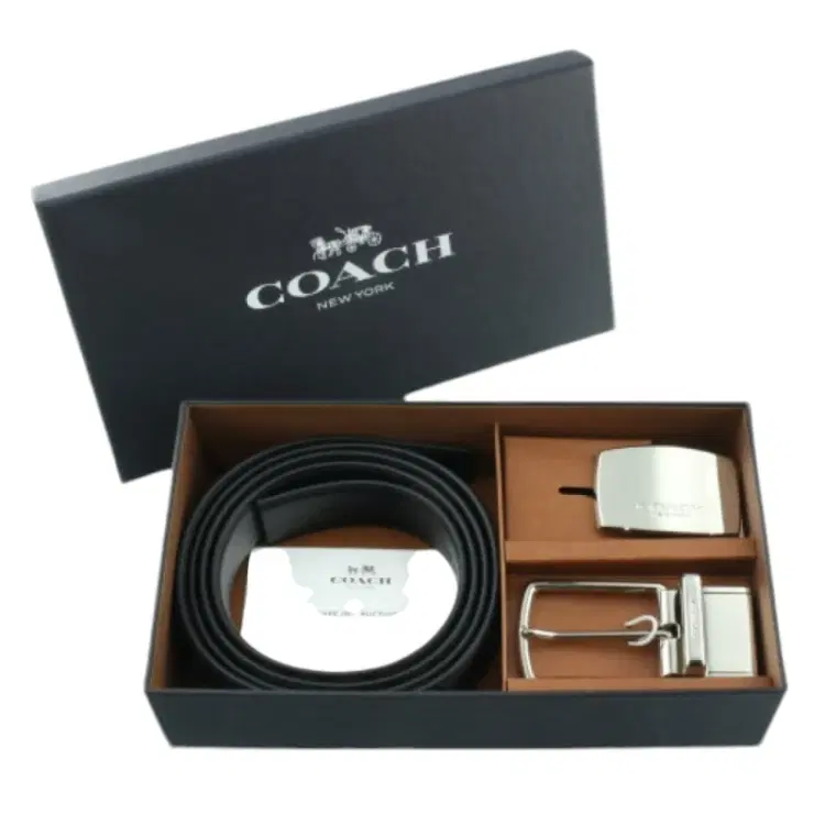 Coach Signature MOD Plaque Harness Cut-To-Size Reversible Belt-Hover-Image