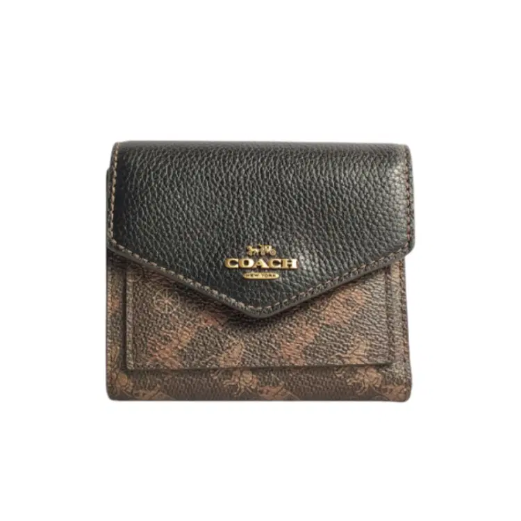 Coach Horse and Carriage Print Small Wallet-Hover-Image