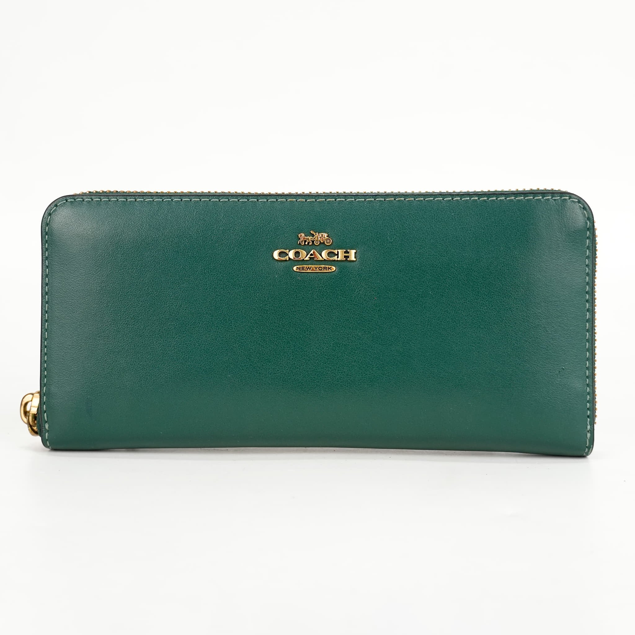 Coach Smooth Slim Accordion Wallet