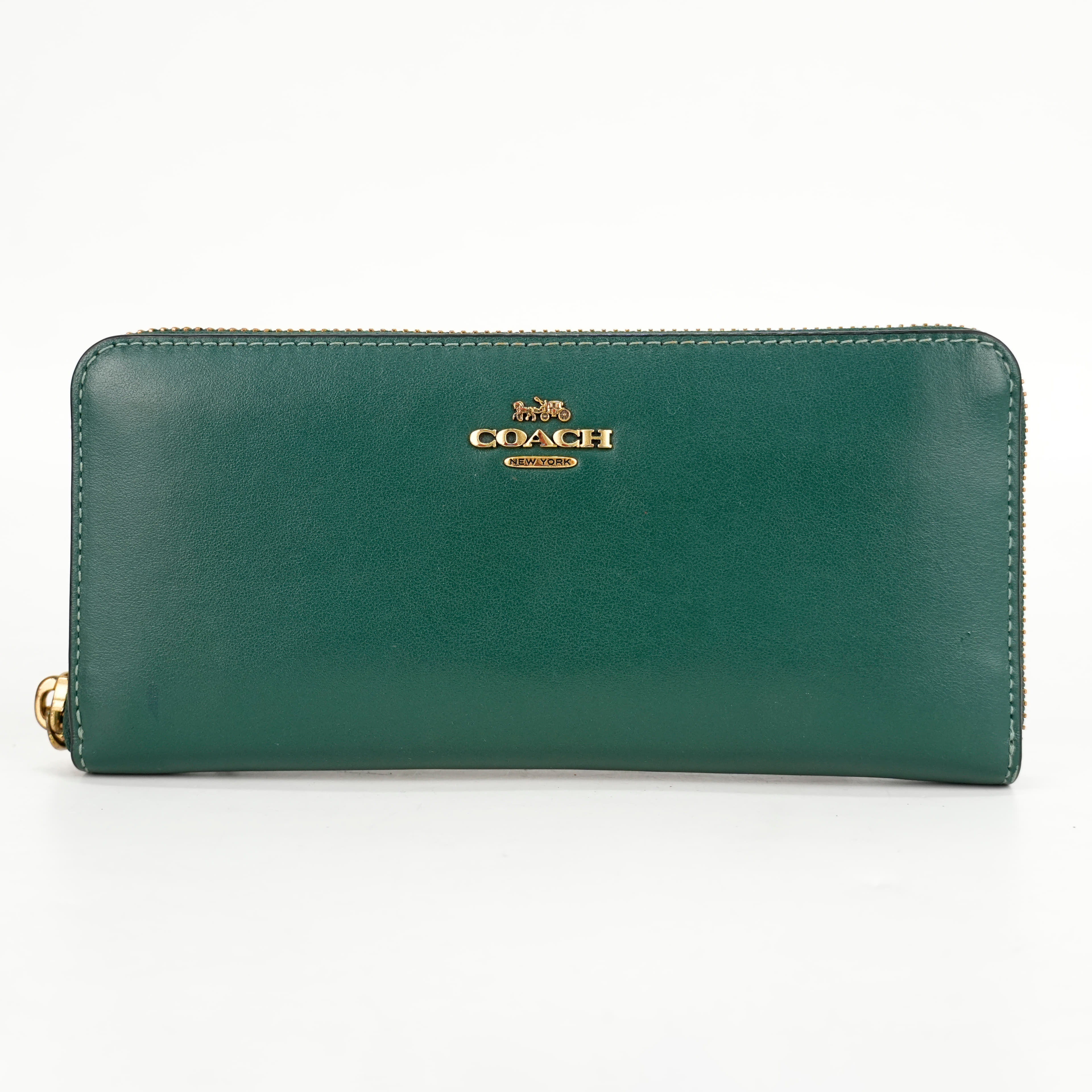 Coach Smooth Slim Accordion Wallet