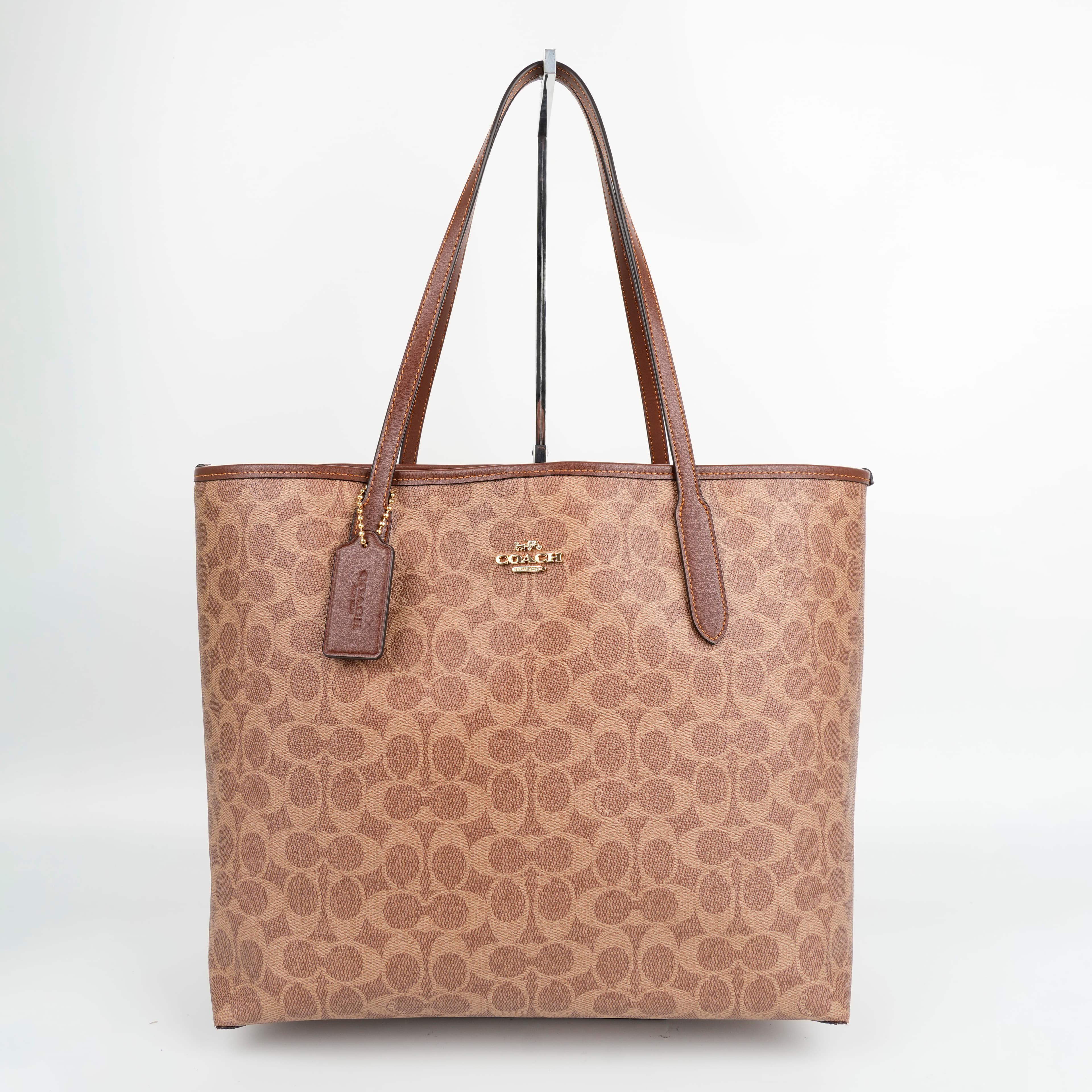 Coach City Tote Bag In Signature Canvas