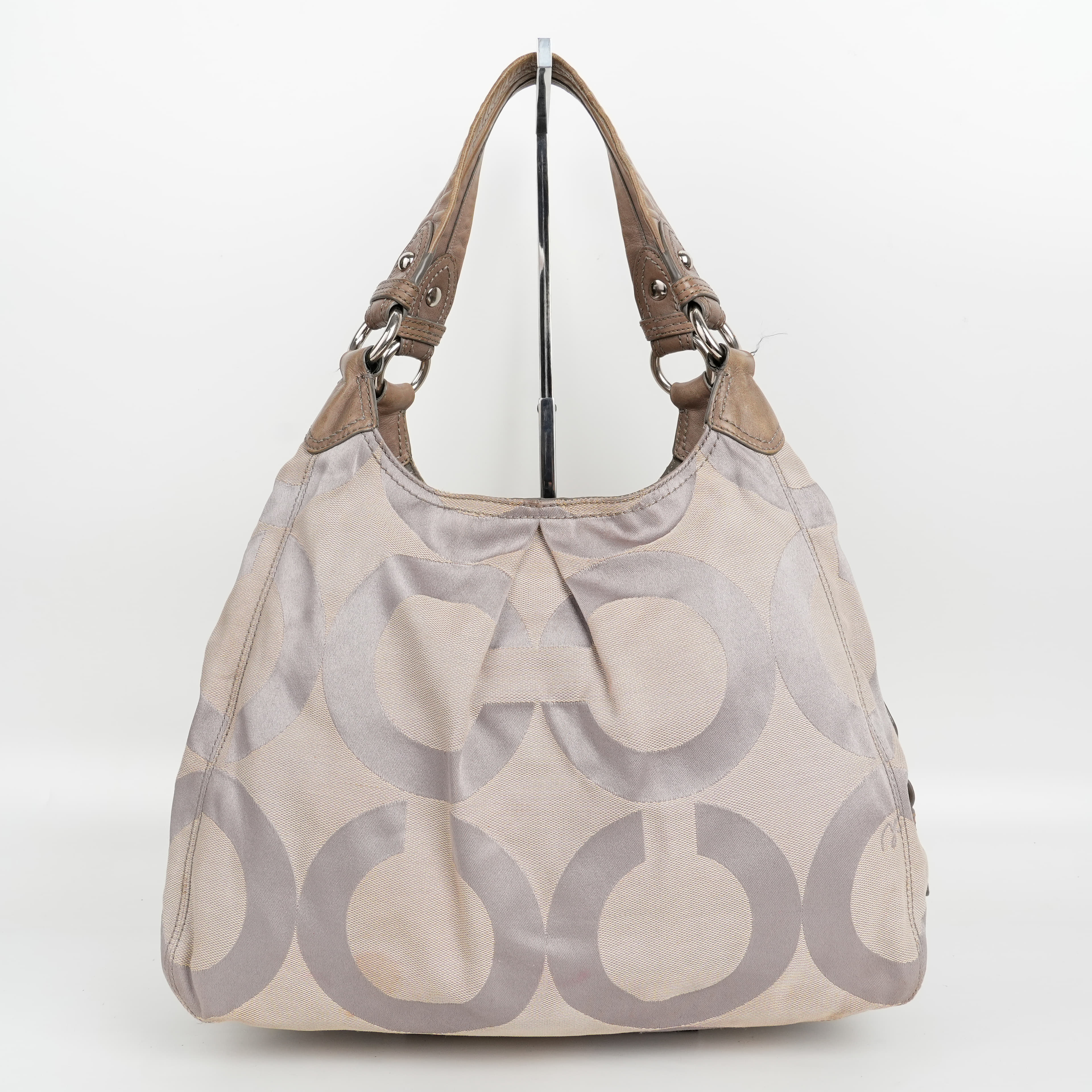 Coach Op Art Madison Maggie Hobo Bag