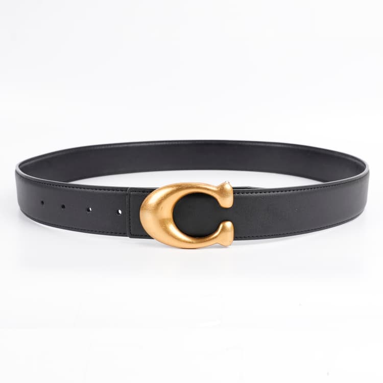 Coach Sculpted C Buckle Belt-Hover-Image