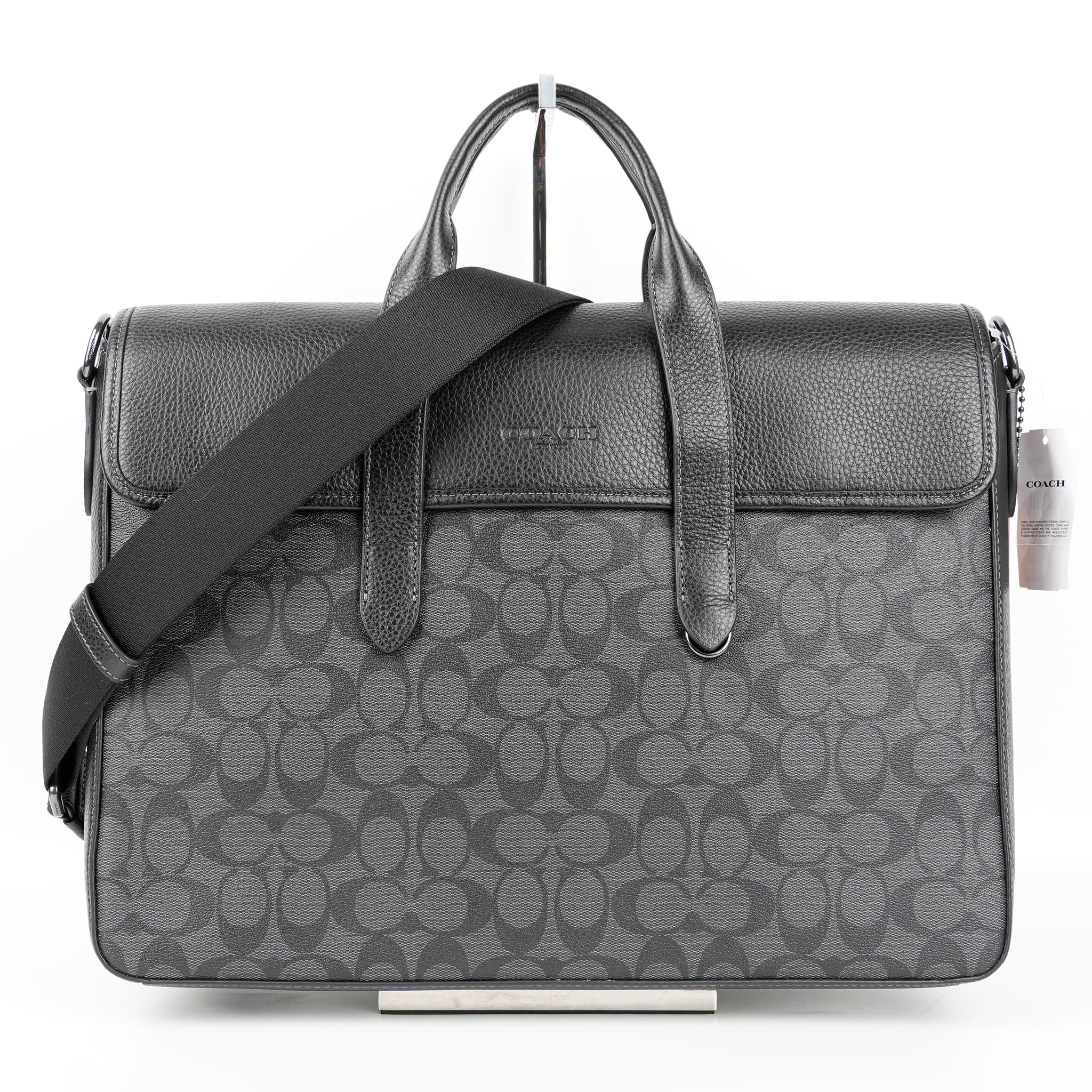 Coach Sullivan Portfolio Brief In Signature Canvas