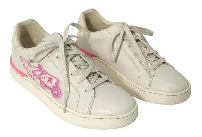 Size 6.5 - Coach Rexy Lowline Luxe Low Top Sneakers Leather