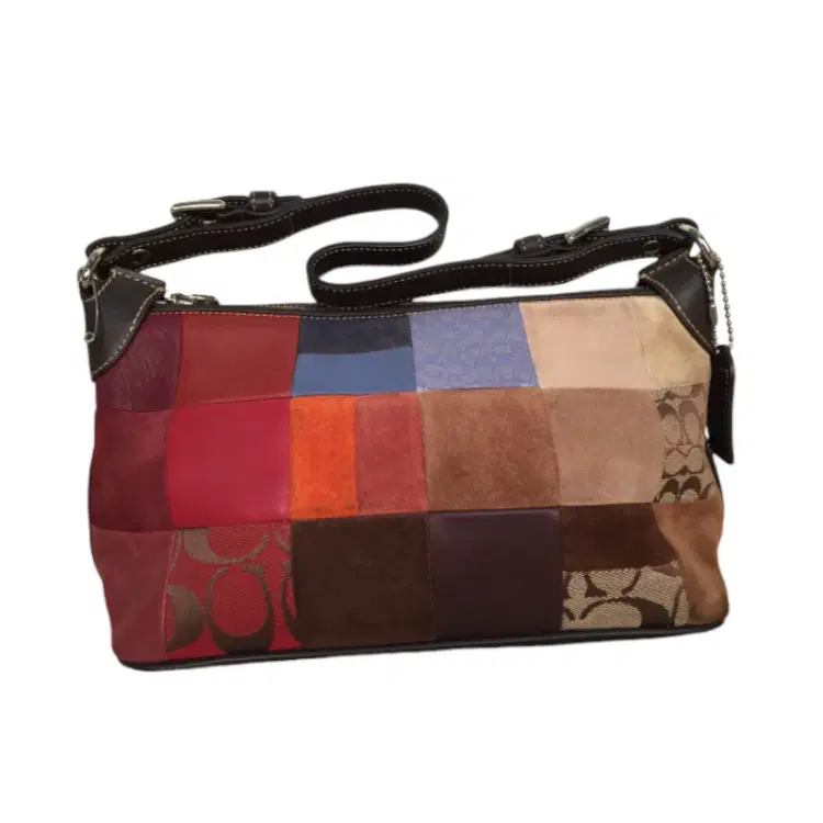 Coach Patchwork Shoulder Bag-Hover-Image
