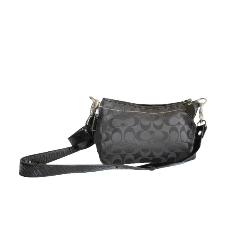 Coach Black Monogram Sling Bag