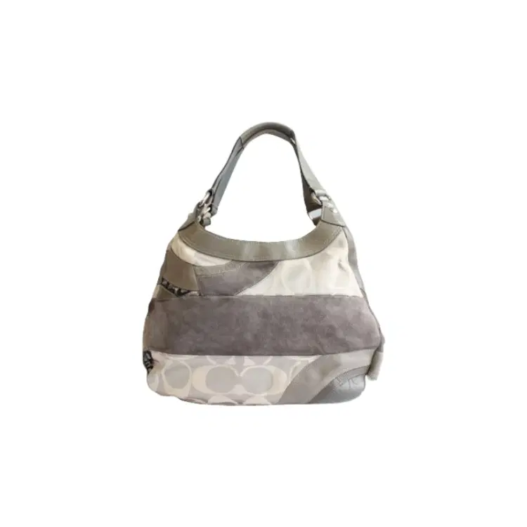 Coach Patchwork Multi-fabric Grey Handbag-Hover-Image