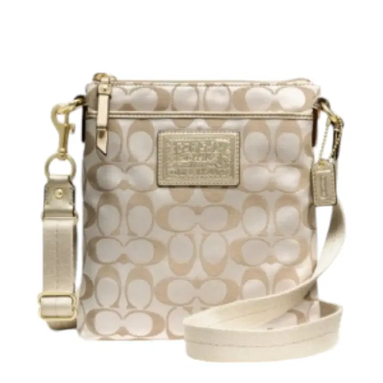 Coach Daisy Signature Sateen Swingpack-Hover-Image