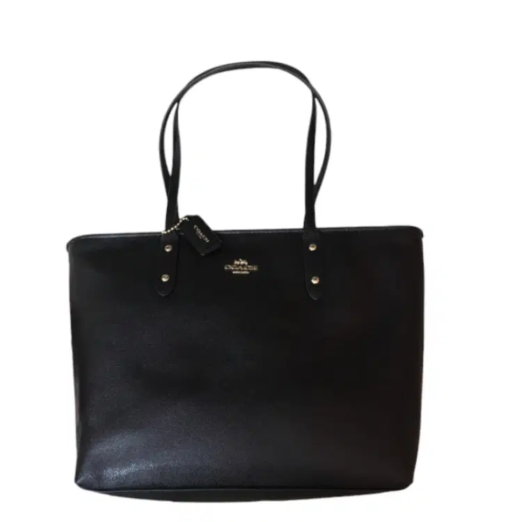 Coach Black Handbag(tote)-Hover-Image