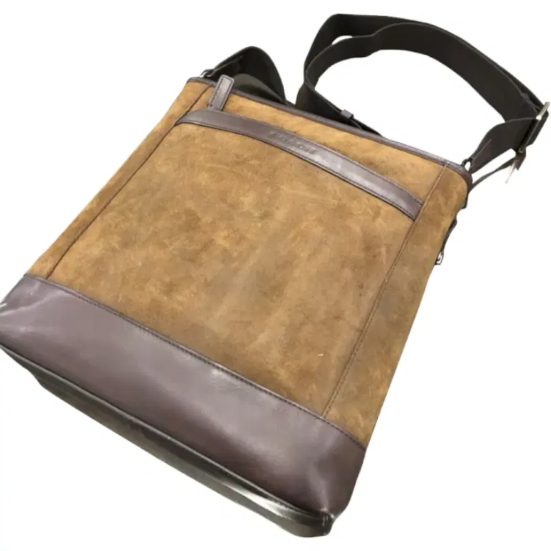 Coach Suede and Leather Side Bag