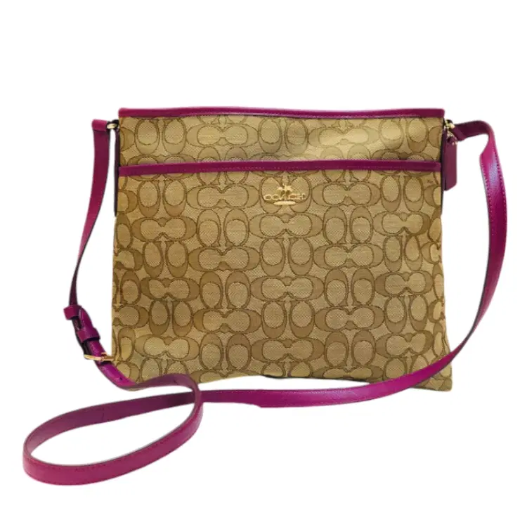 Coach Signature Messenger Sling Crossbody Bag-Hover-Image