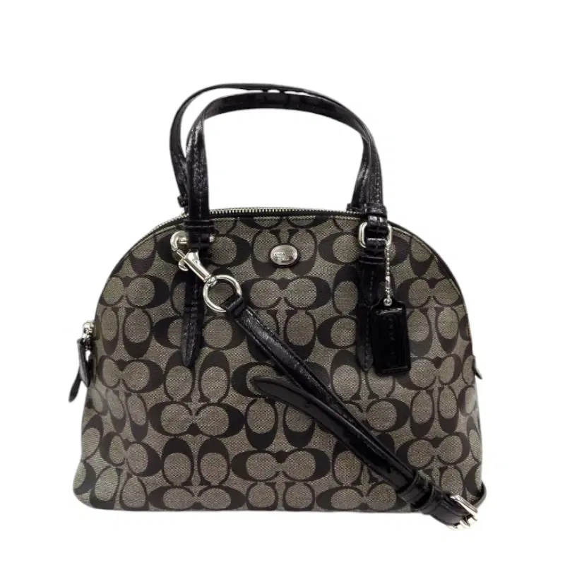 Coach Peyton Signature Cora Domed Satchel