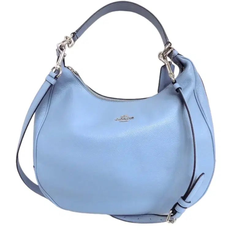Coach Harley Large Blue Leather Hobo Bag