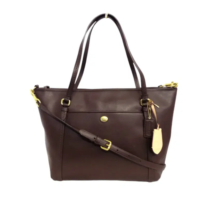 Coach F25667 Peyton Leather Pocket Tote