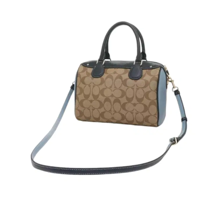 Coach Womens F26154 PVC Brown Boston Bag-Hover-Image