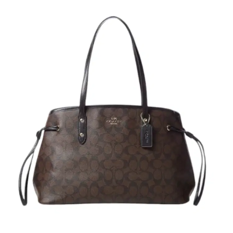 Coach Signature Drawstring Carryall Shoulder Bag-Hover-Image