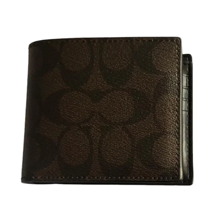 Coach Signature Mens Brown Wallet