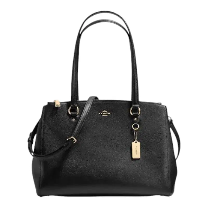 Coach Crossgrain Mini Double Zip Carryall Satchel