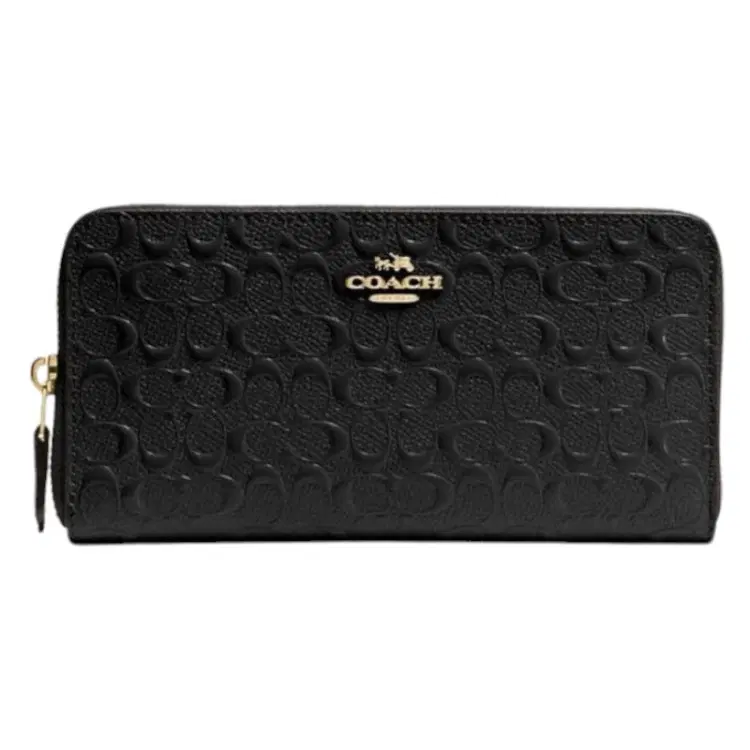 Coach patent leather zip around wallet-Hover-Image