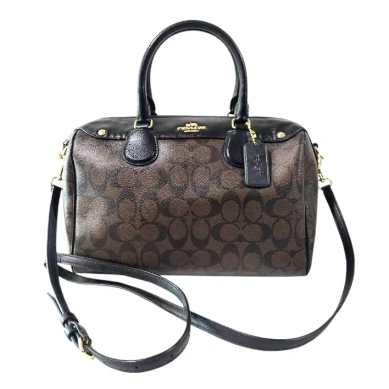 Coach Mini Bennett Signature Satchel