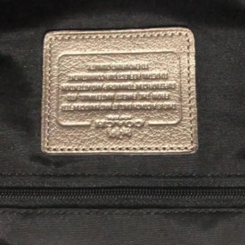 Coach F33736 Metallic Small Kelsey Convertible Satchel