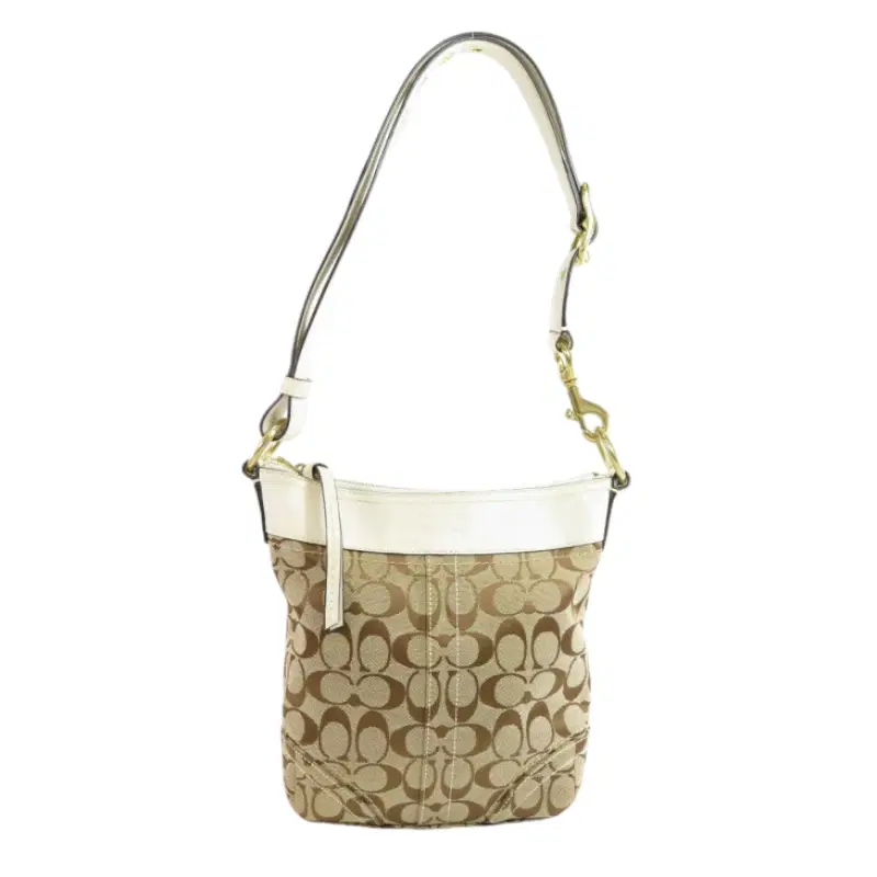 Coach 10402 Signature Canvas Shoulder Bag