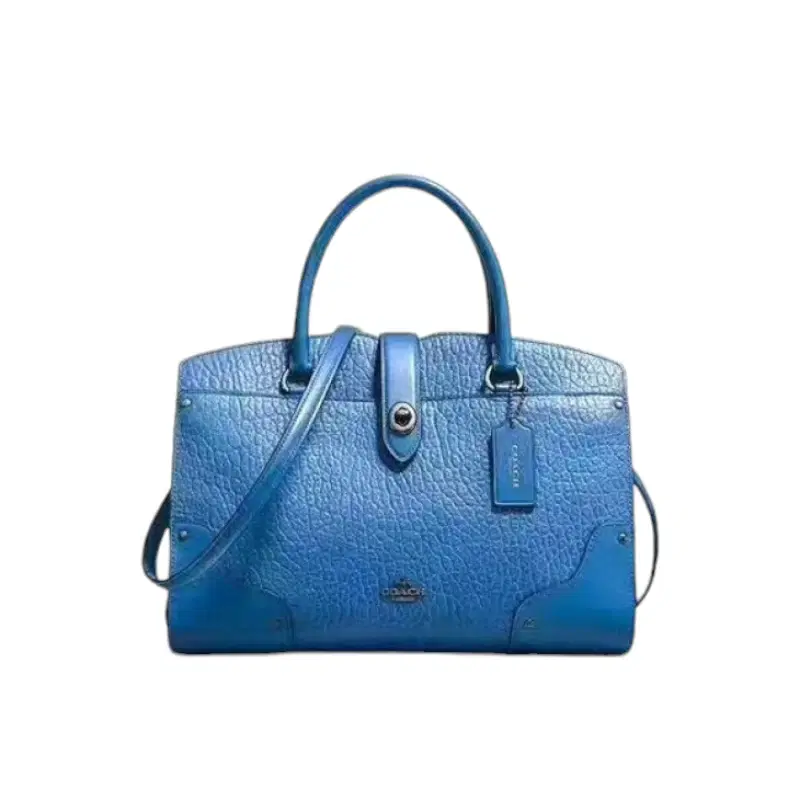 Coach Mercer Leather Satchel