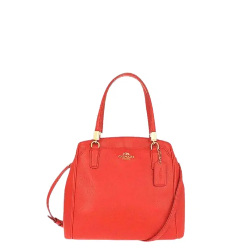 Coach Orange Minetta Small Satchel