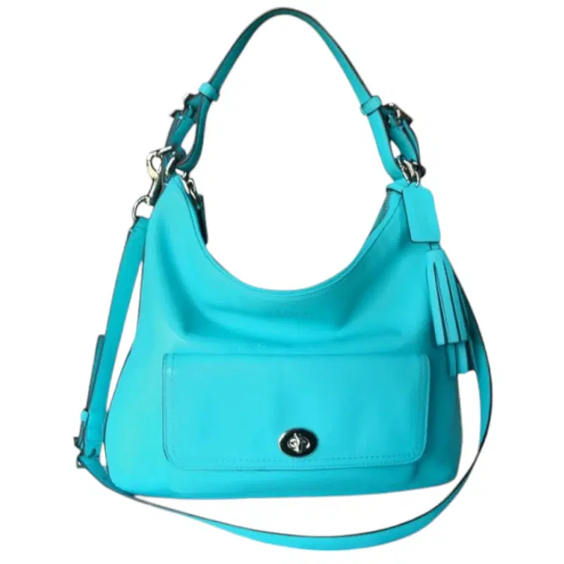Coach Legacy Leather Pocket Courtenay Zip Convertible Hobo Bag