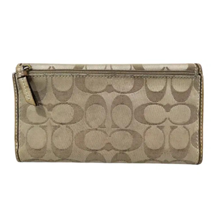 Coach Women Trifold Buckle Long Wallet-Hover-Image