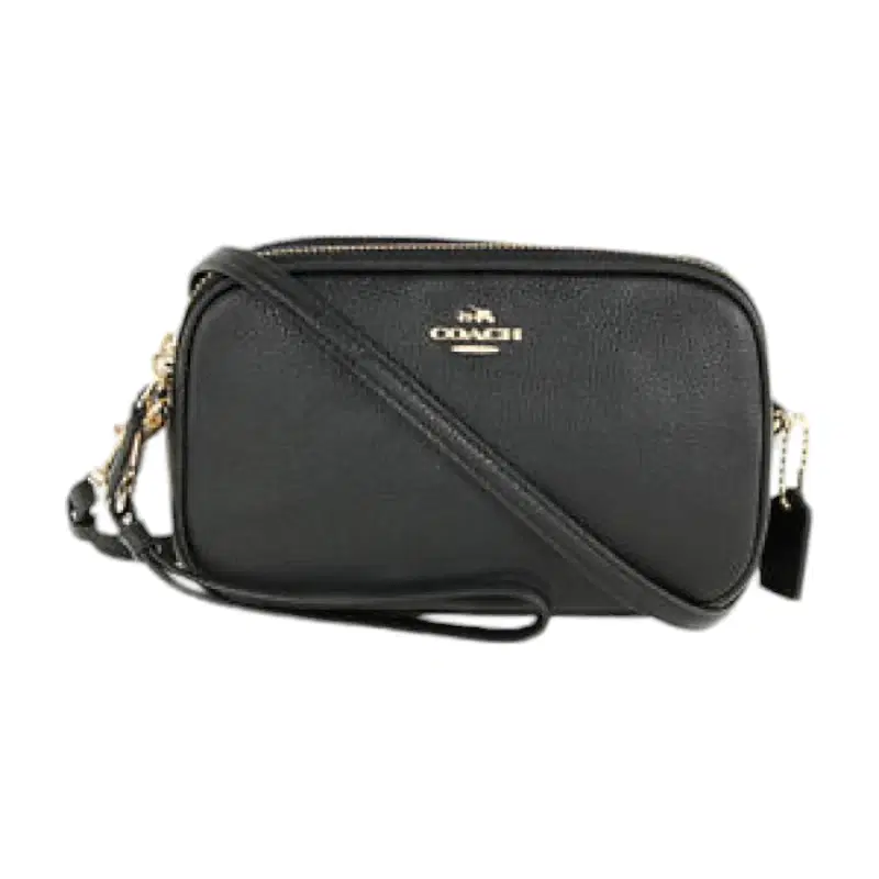 Coach 65547 Pebble Leather Crossbody Bag