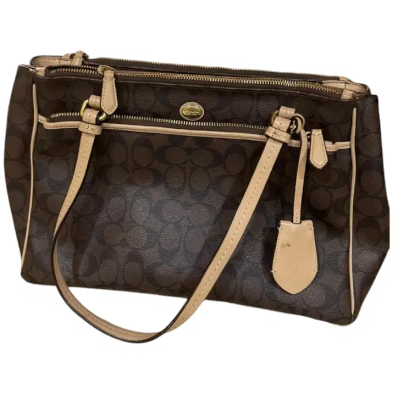 Coach Peyton Jordan Double Zip Carryall Tote