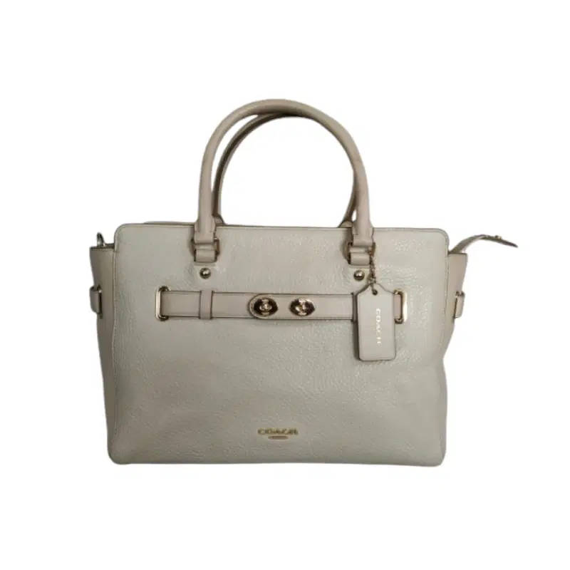 Coach Swagger carryall Pebble Leather Handbag