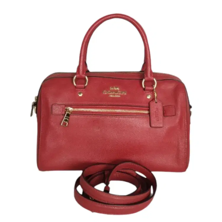 Coach Rowan F79946 Crossgrain Leather Satchel-Hover-Image