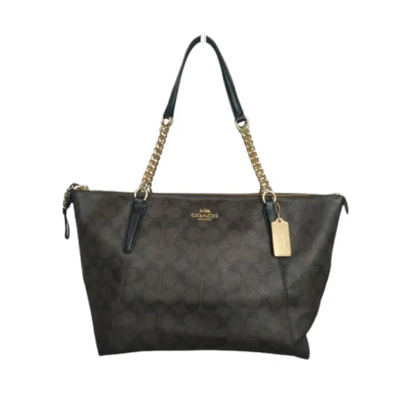 Coach Signature Ava Chain Tote