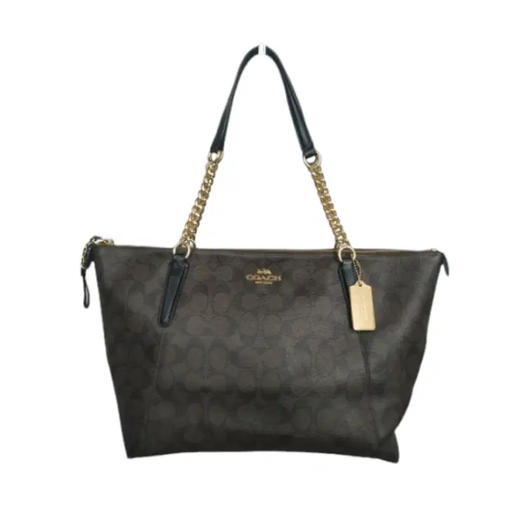 Coach Signature Ava Chain Tote-Hover-Image