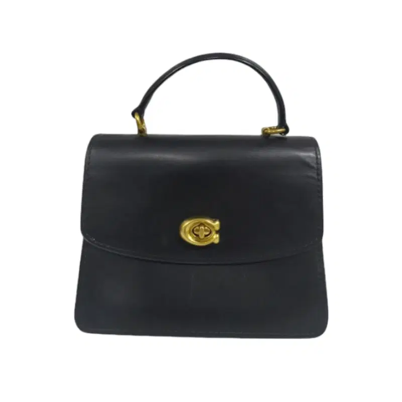 Coach Parker Black Top Handle Shoulder Bag
