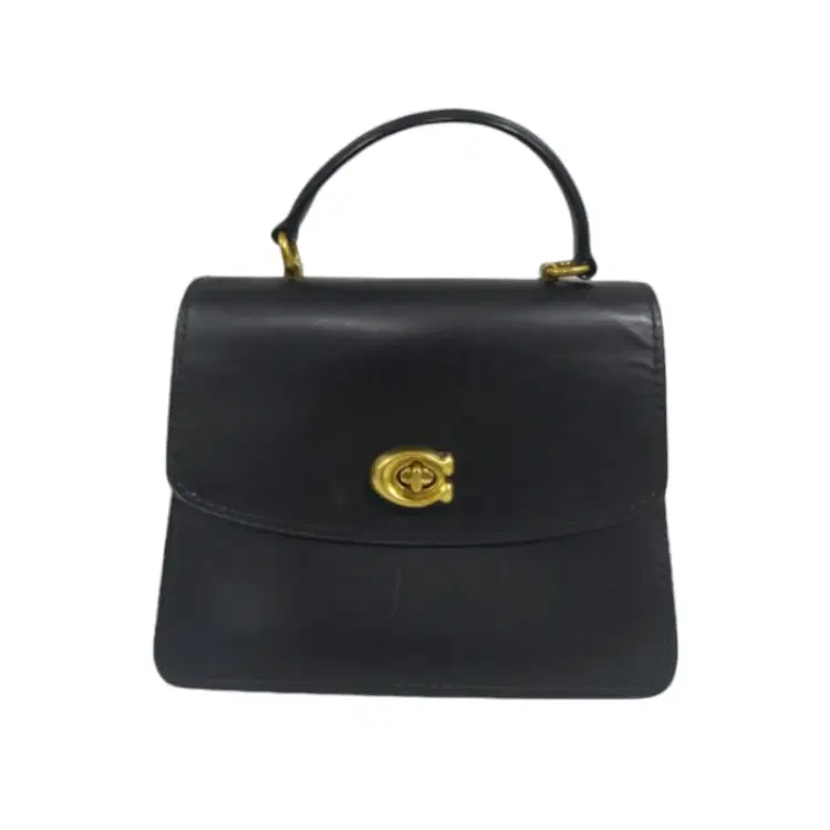 Coach Parker Black Top Handle Shoulder Bag-Hover-Image