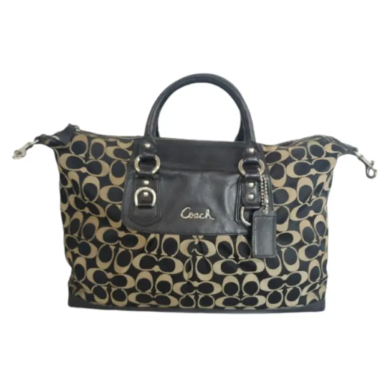 Coach Ashley Signature Canvas Satin Satchel