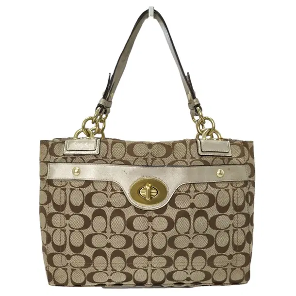 Coach Signature Large Carryall Tote