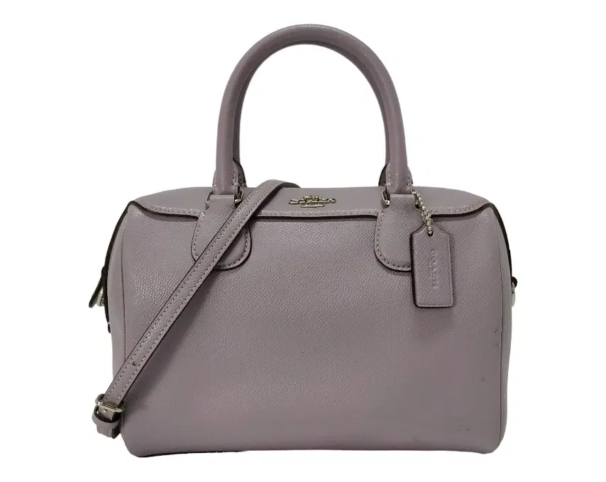 Coach Crossgrain Bennett Satchel Lilac