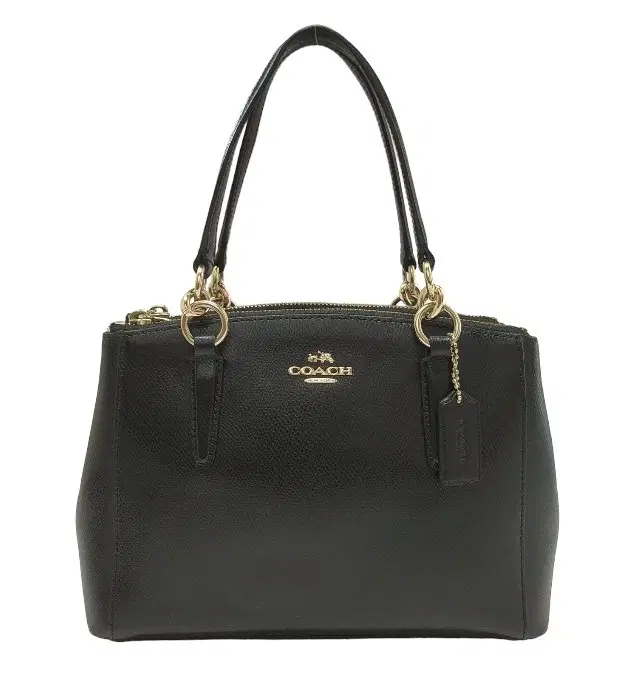 Coach Christie Carriol Black Leather Womens Bag