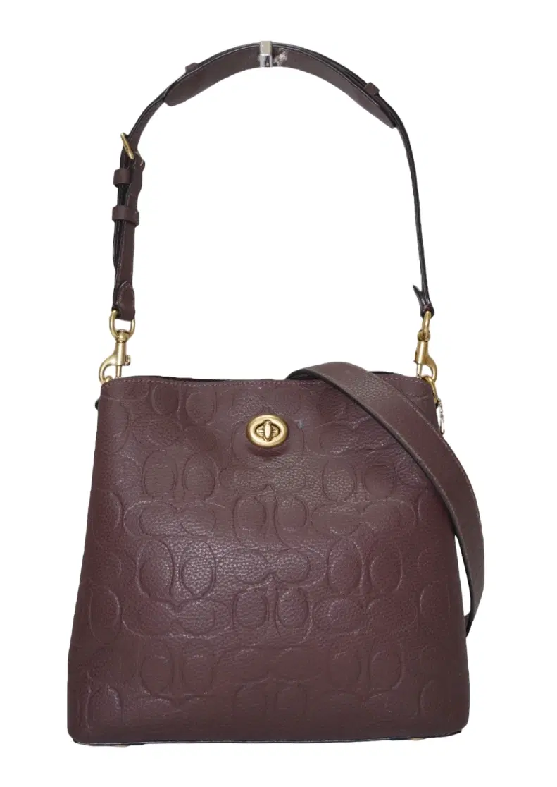 Coach Burgundy Bailey Hobo Bag