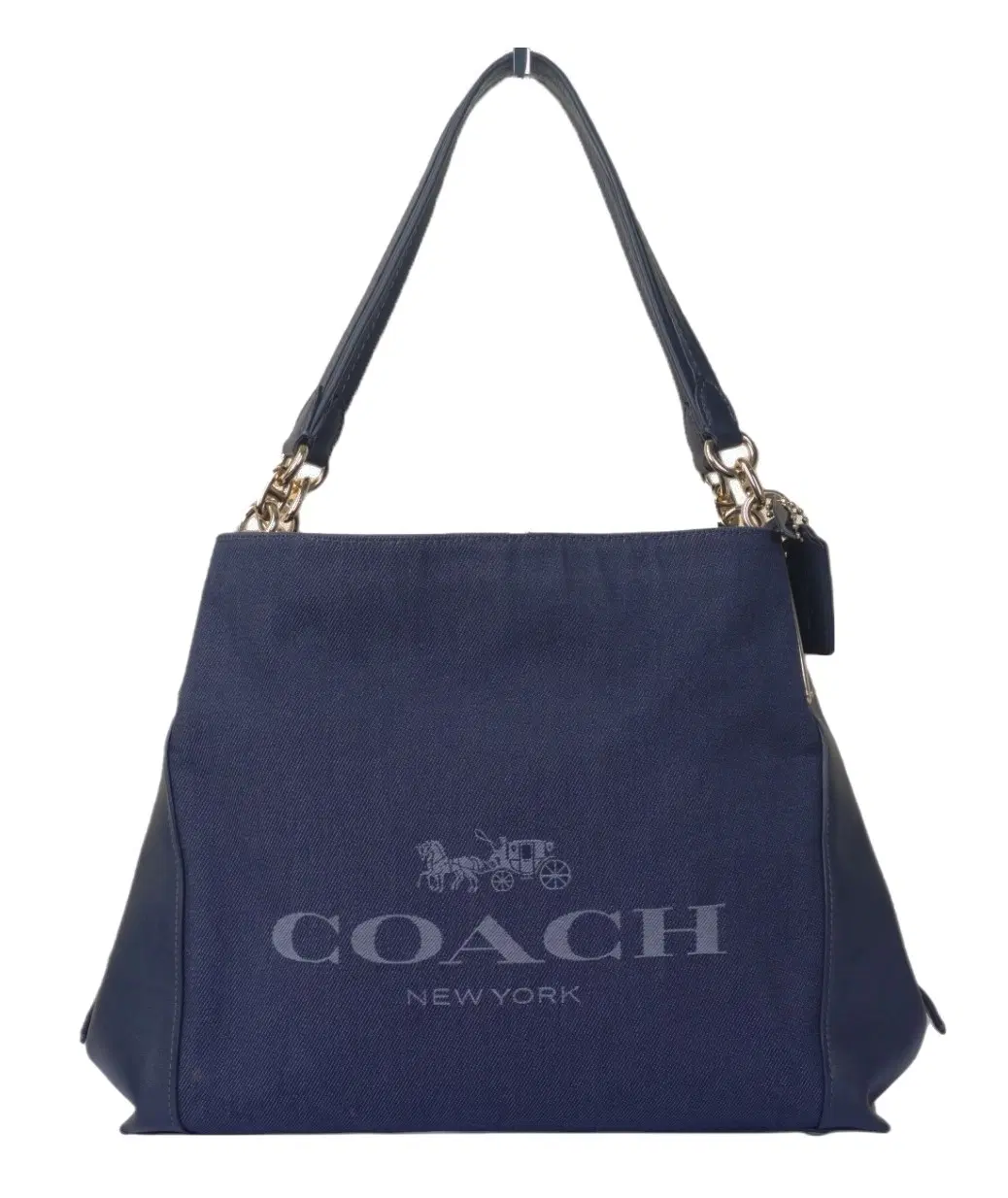 Coach Horse and Carriage Jacquard Dalton 31 Shoulder Bag