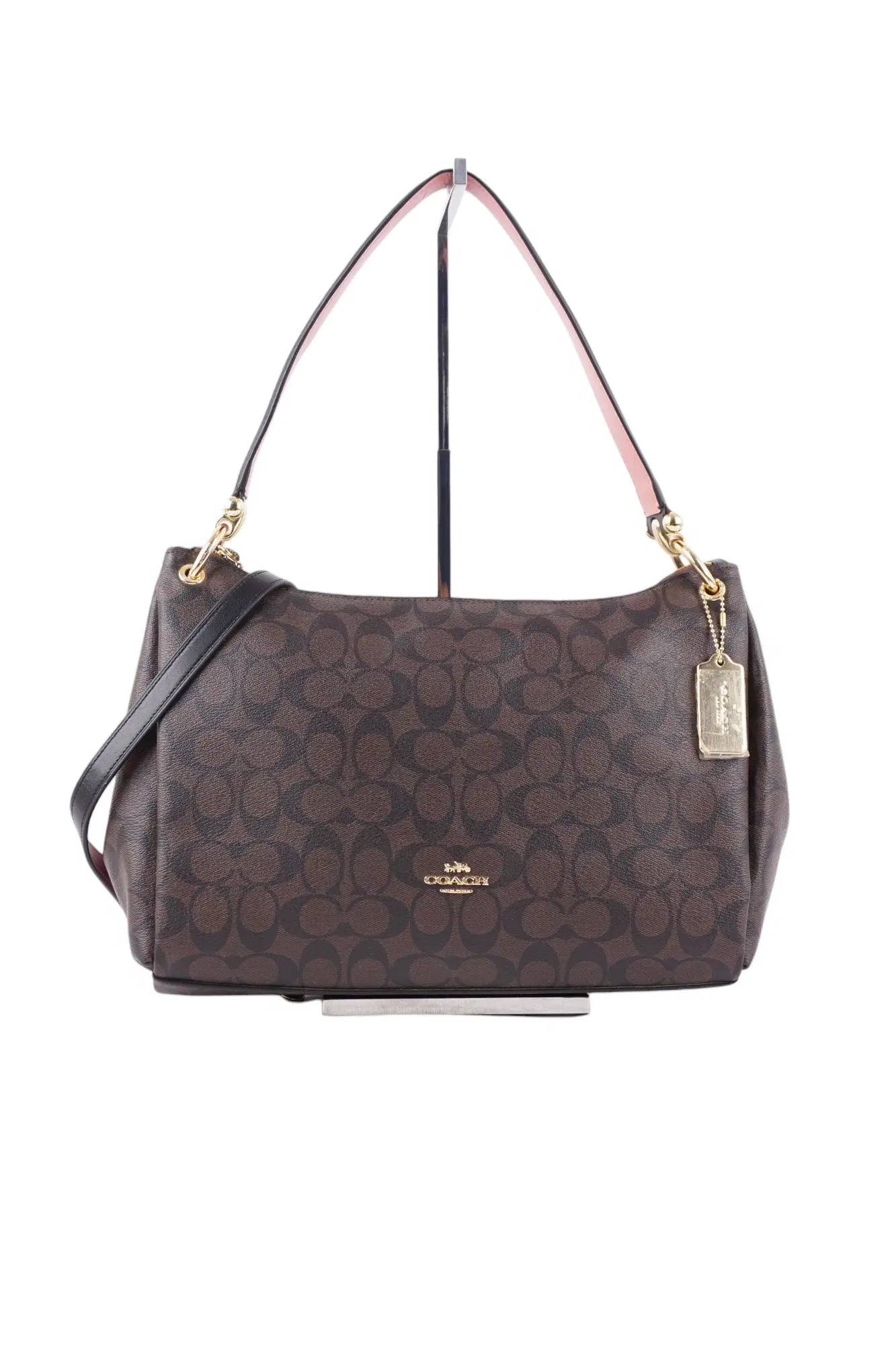 Coach Mia Monogram Shoulder Bag