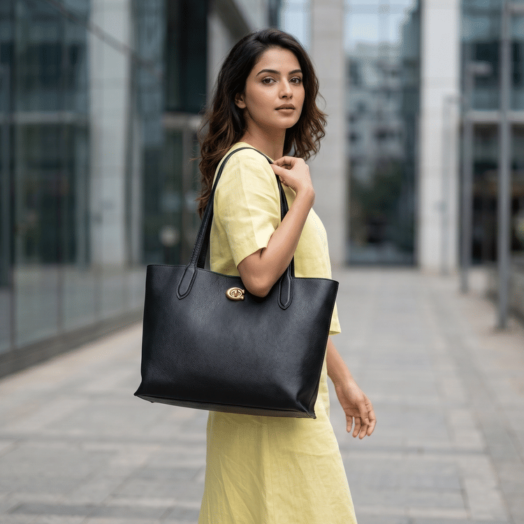 Coach Black Willow Tote-Hover-Image