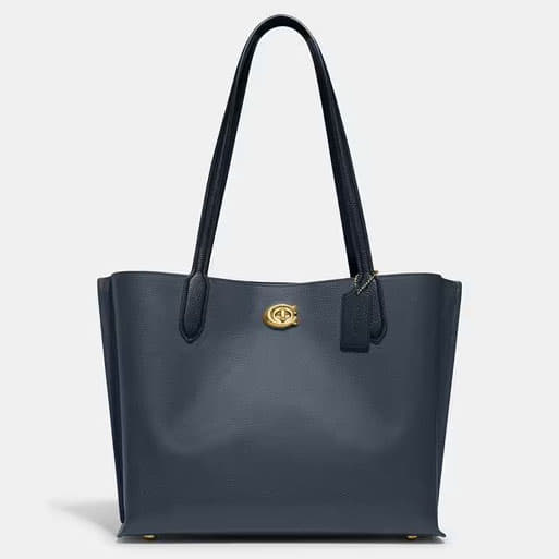 Coach willow tote in slate color-Hover-Image