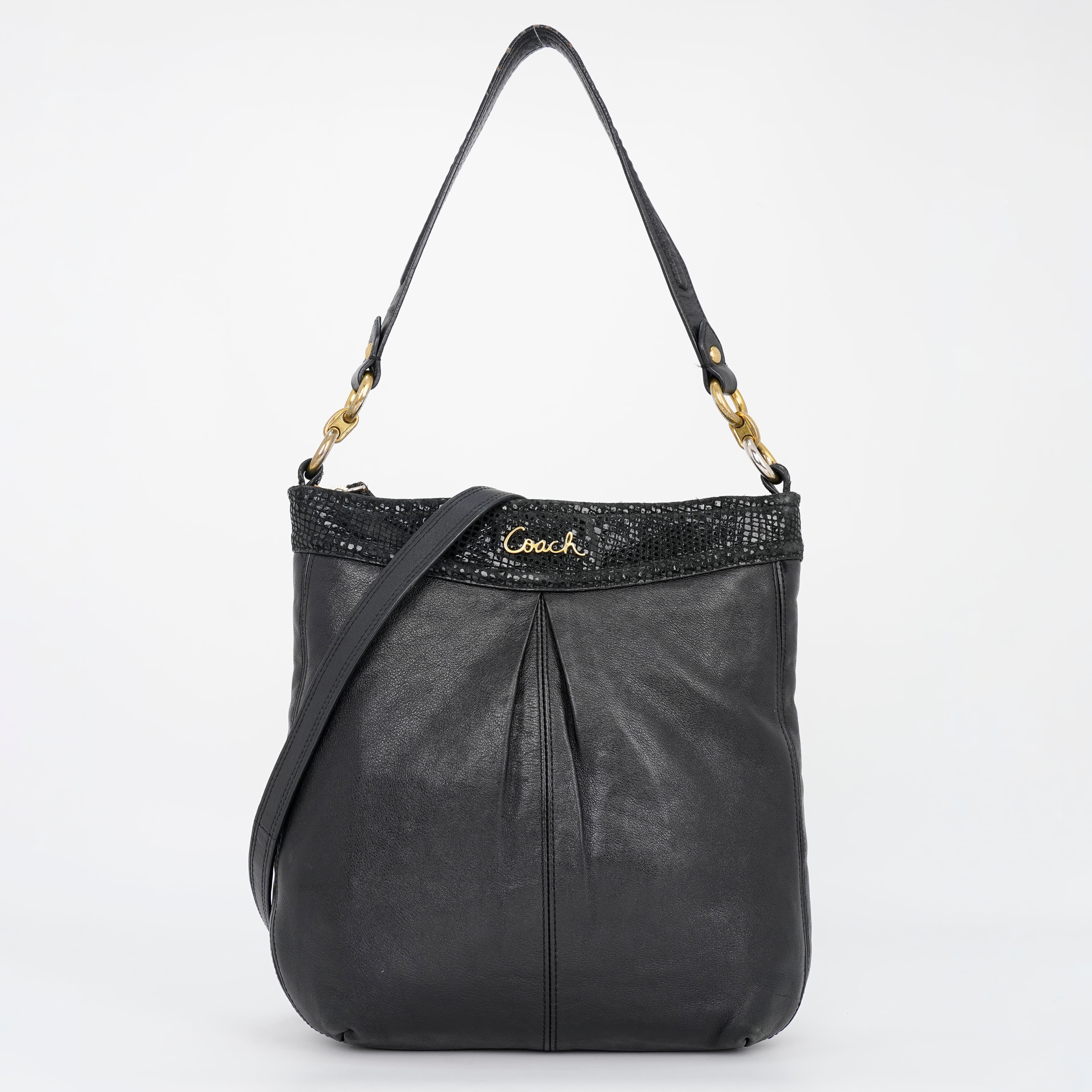 Coach Ashley Hippie Leather Bag