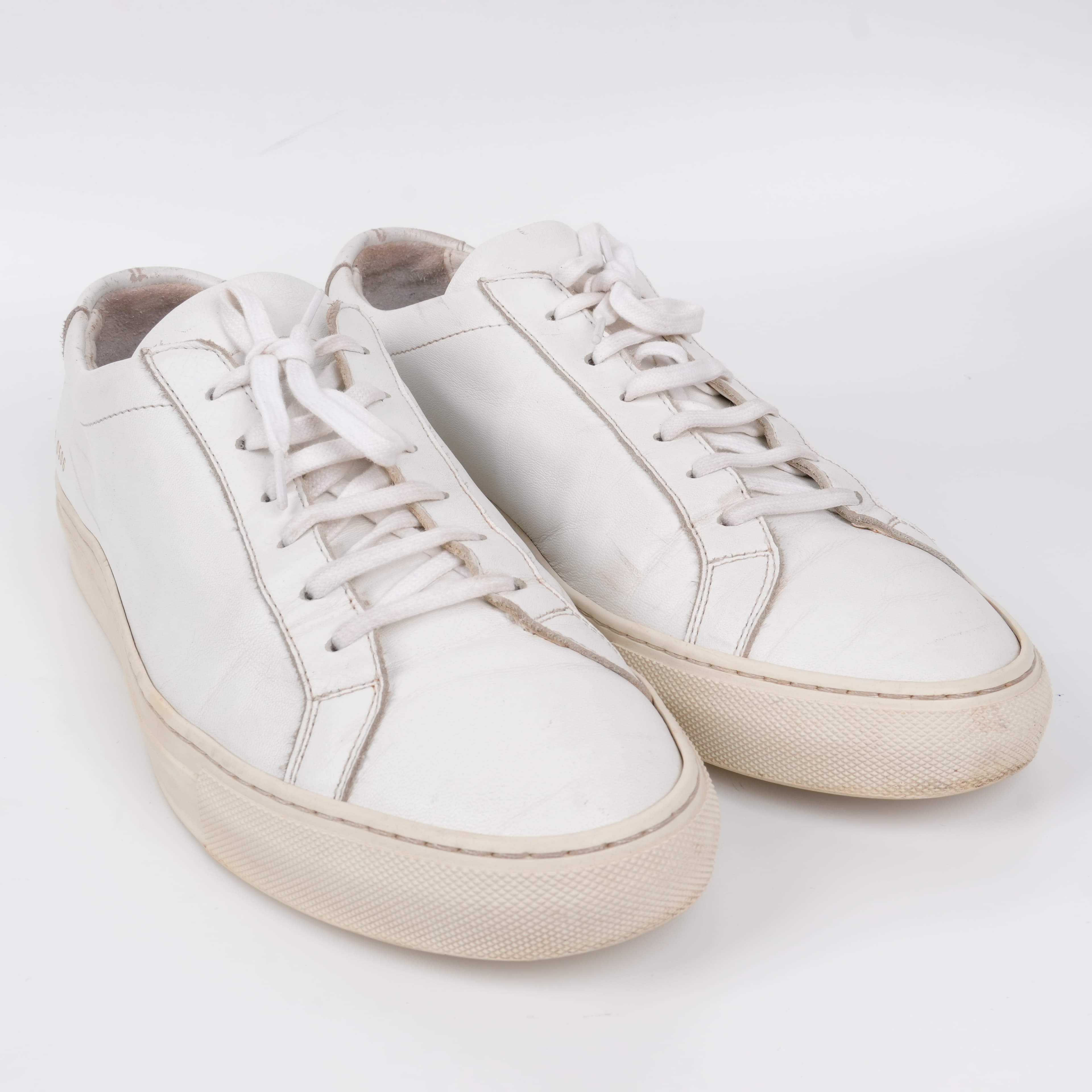 Size 43 - Common Projects White Original Achilles Leather Sneakers